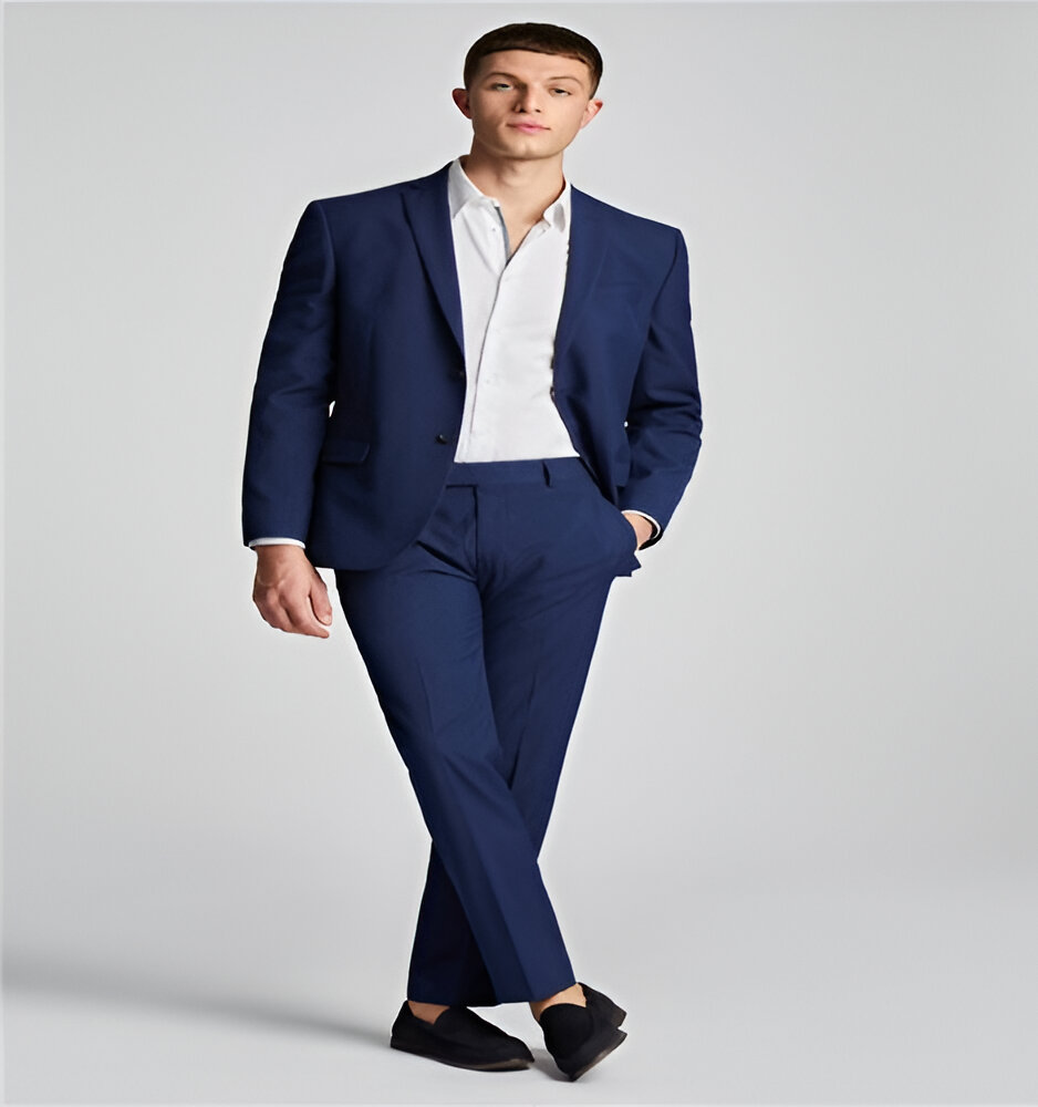 The Imperial Blue Suit